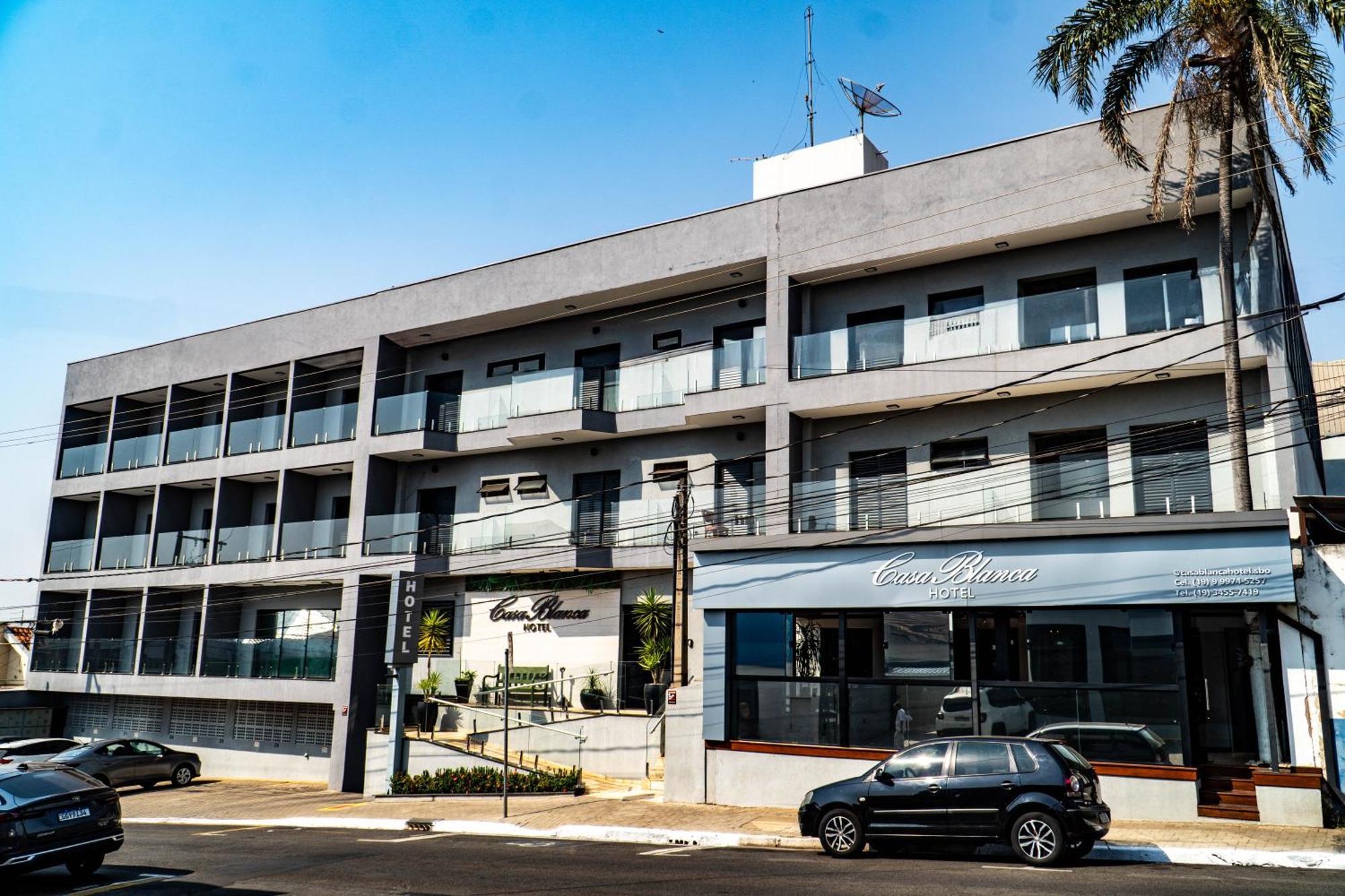 Hotel CasaBlanca Santa Bárbara dʼOeste Exterior foto