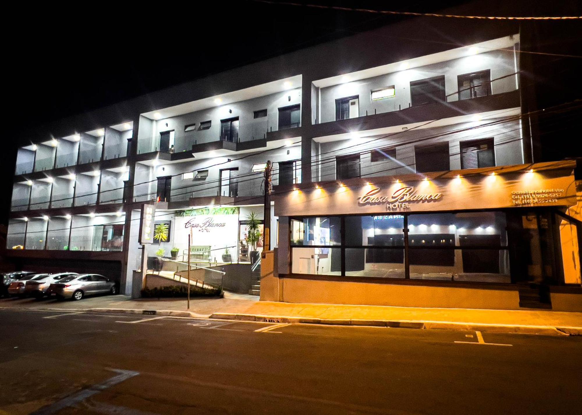 Hotel CasaBlanca Santa Bárbara dʼOeste Exterior foto